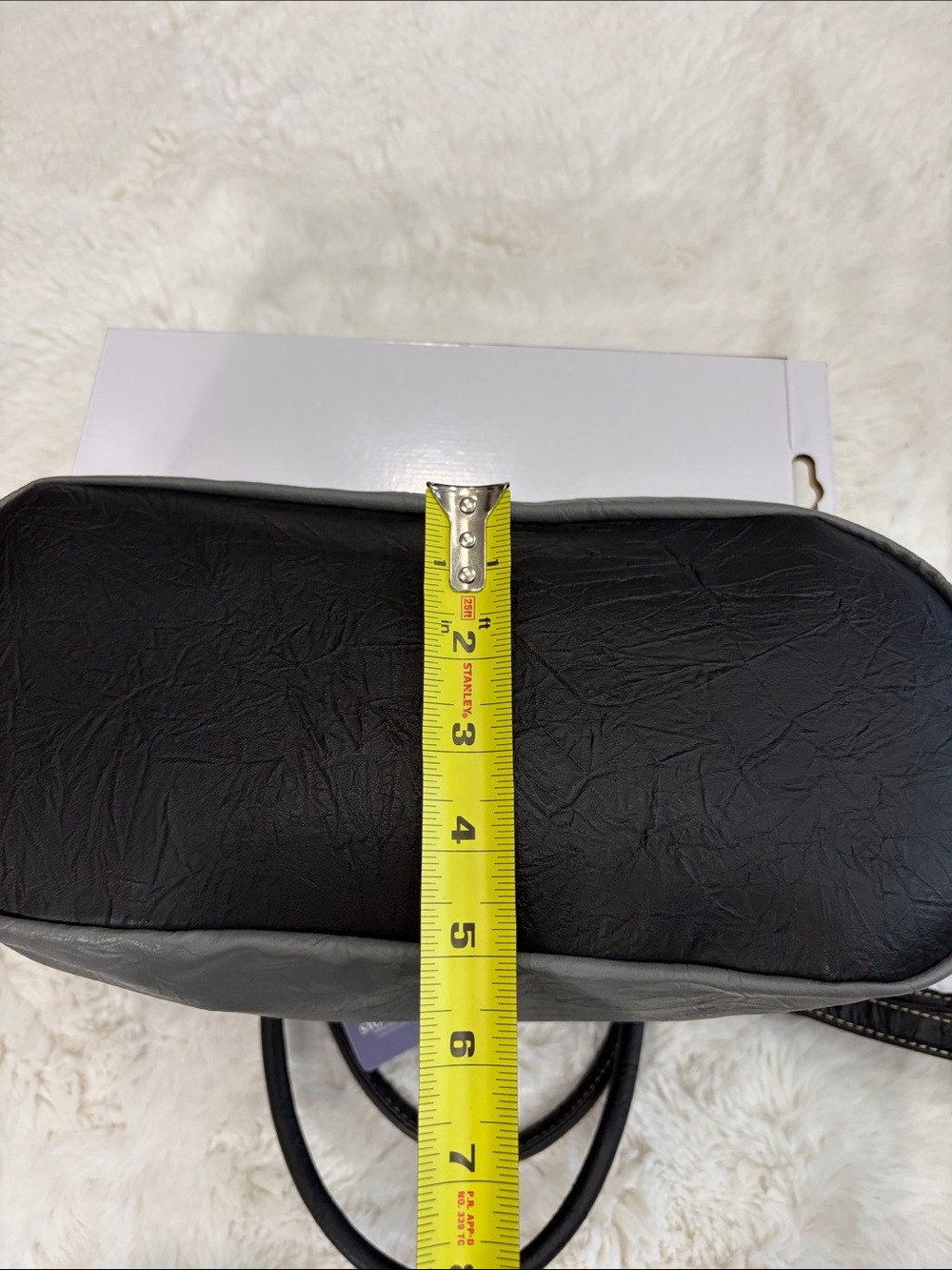 Stone & Co. Gray and Black Women’s Shoulder Satchel - Picture 17 of 17